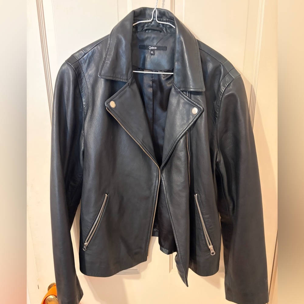 Quince Leather Jacket - Picture 5 of 7